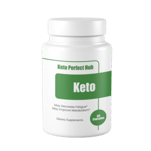 Bottle of 9x Keto Capsules 60 Capsules